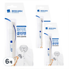 WhiteCleaner 攜帶型筆型去汙劑, 9.3毫升, 6個