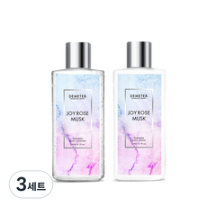 데메테르 조이 로즈 머스크퍼퓸드 바디클렌져 240ml + 바디로션 240ml 세트, 3세트