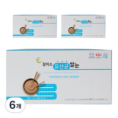 농업회사법인참미소 유산균 쌀눈 3g x 30p, 6개, 90g