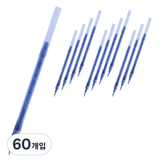 Uni 三菱 SigNo 補充筆芯 UMR-1 0.38mm, 藍色(藍色筆芯), 60個