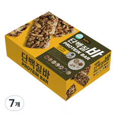 꿀이구마 견과 듬뿍 단백질바 10p, 350g, 7개