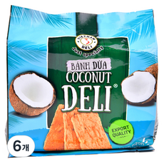 베트남델리 코코넛 델리 비스킷, 150g, 6개
