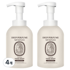 SENTO 馥郁香氛泡沫洗手乳 檸檬馬鞭草香, 4個, 510ml