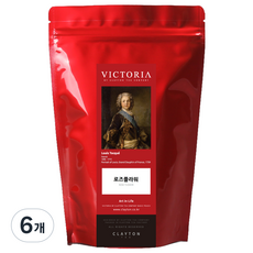 CLAYTON TEA VICTORIA 紅茶茶包 玫瑰花, 1g, 6個, 40入