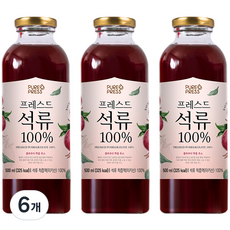 PUREPRESS NFC鮮榨石榴汁, 500ml, 6個