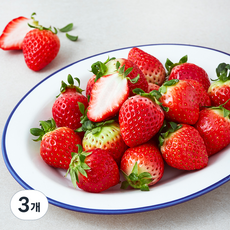 스윗볼 GAP 인증 담양 딸기 특과, 500g, 3개