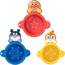 JoyPalette 連接堆疊 麵包超人戲水疊疊杯, 1個, 混和顏色