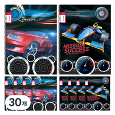 YOUNG ART 日記本寬格子彈簧筆記本 男童款, 30個, 隨機出貨