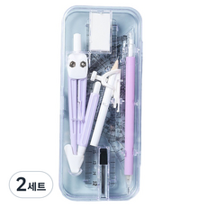 COKAI 科加 數學教具 量角器 9件組, 2套, 紫色