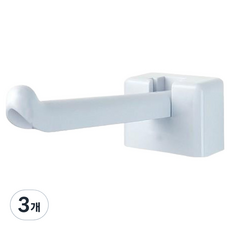Celliving 免鑽孔折疊式浴巾架, 白色, 3個