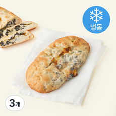 브로드카세 발효종 올리브 치즈가득 치아바타 (냉동), 340g, 3개, 1개입