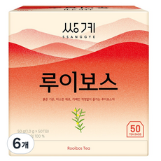 쌍계명차 루이보스, 1g, 6개, 50개입