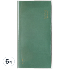 moong9 感性週計畫, 綠色, 6本