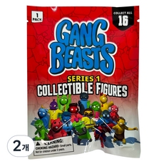 PINOCCHIO Gang Beasts 塑膠袋包裝公仔 隨機出貨, 2個