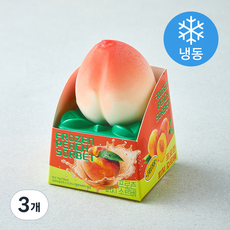 피치코리아 프로즌 피치 소르베 아이스크림 (냉동), 75g, 3개, 1개입