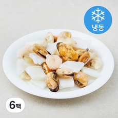 한끼팩 해물모듬 (냉동), 400g, 6팩