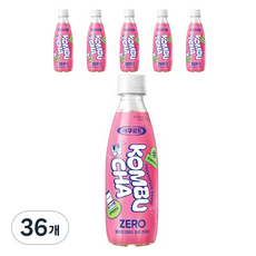 에치와이 야쿠르트 콤부차 제로 탄산음료, 36개, 335ml