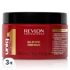 레브론 유니크원 올인원 헤어 마스크, 300ml, 3개