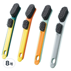 에이비엠코리아 이중 운동화 브러쉬, 랜덤발송, 8개