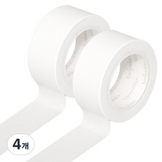 Walgadaks Monolike Arte 遮蔽膠帶 501 寬, 白色, 4個