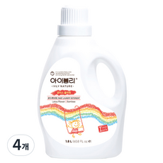 IVLY nature 嬰幼兒衣物清潔劑, 1.8L, 4瓶