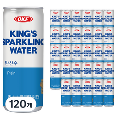 오케이에프 킹스 스파클링 워터, 120개, 250ml