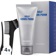 모레모 케라틴 셀프 다운 펌, 4개, 100g