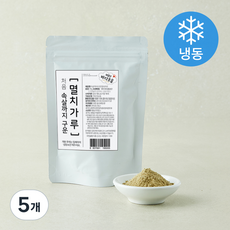 바다모음 처음 속살까지 구운 멸치가루 (냉동), 70g, 5개, 1개입