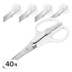 buyhearts 多功能剪刀 T-322, 混合顏色, 40個