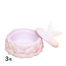 Jinho室內天使菸灰缸, 紫色, 3個