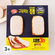 하림 구워먹는 챔 2개입, 240g, 3개
