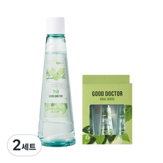 지앤코스 굿닥터 가글액 구강청결제 750ml + 100ml x 3p 세트, 2세트