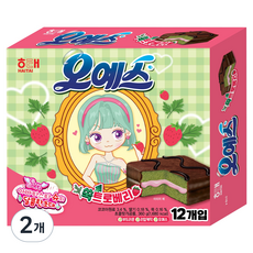 HAITAI 海太 Oh Yes 艾草草莓, 360g, 2個
