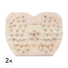 JJun 方塊足部指壓墊, 2個, 單一顏色