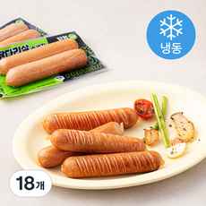 닭형 닭다리살 소세지 (냉동), 100g, 18개