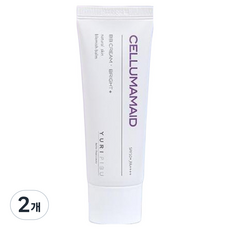 유리피부 셀룸 아마이드 BB크림 SPF50+ PA++++, 브라이트 플러스, 40g, 2개