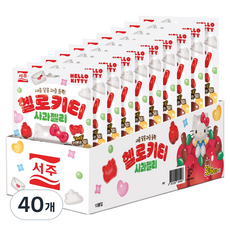 SEOJU 西洲 Hello Kitty 蘋果果凍, 43g, 40個