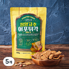청양고추 어포튀각, 100g, 5개