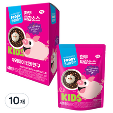 푸디버디 한우 소스, 100g, 10개, 한우짜장맛