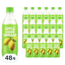 클룹 애사비소다 레몬비니거 제로 탄산음료, 500ml, 48개