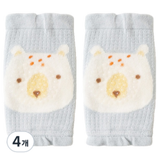 스타도어 심플 애니멀 메쉬 무릎보호대 Free 2p, 곰, 4개 곰, 4개