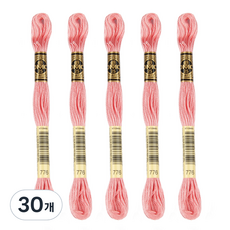 브랜드얀 DMC 25번 면사 자수실, 776번, 30개