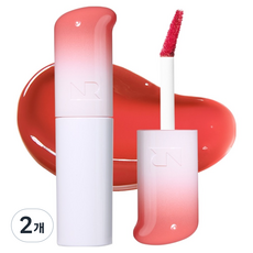 NATURE REPUBLIC 蜂蜜融化光澤唇釉, 2個, 02 柔和無花果