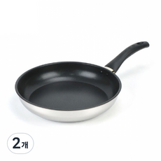 더풀문 디오바코 스텐 후라이팬 20cm 인덕션 IH, 2개