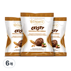 WITOR'S Praliné脆榛果巧克力, 95g, 6個