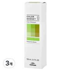 밀본 샴푸 피스타치오 그린, 150ml, 3개