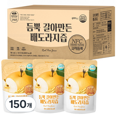 유기농마루 정품 듬뿍 갈아만든 배도라지즙, 90ml, 150개