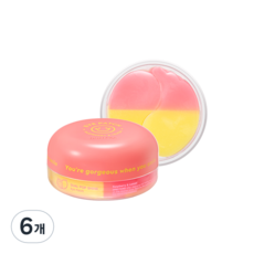 SNP 듀얼 팝 샤인 아이패치, 30개입, 6개