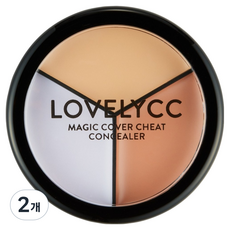러블리씨씨 매직 커버 치트 컨실러 12g, 04Tone-upbase, 2개