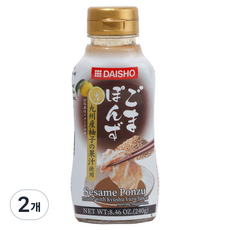 DAISHO 大逸昌 涮涮鍋芝麻柚子醋, 240g, 2個